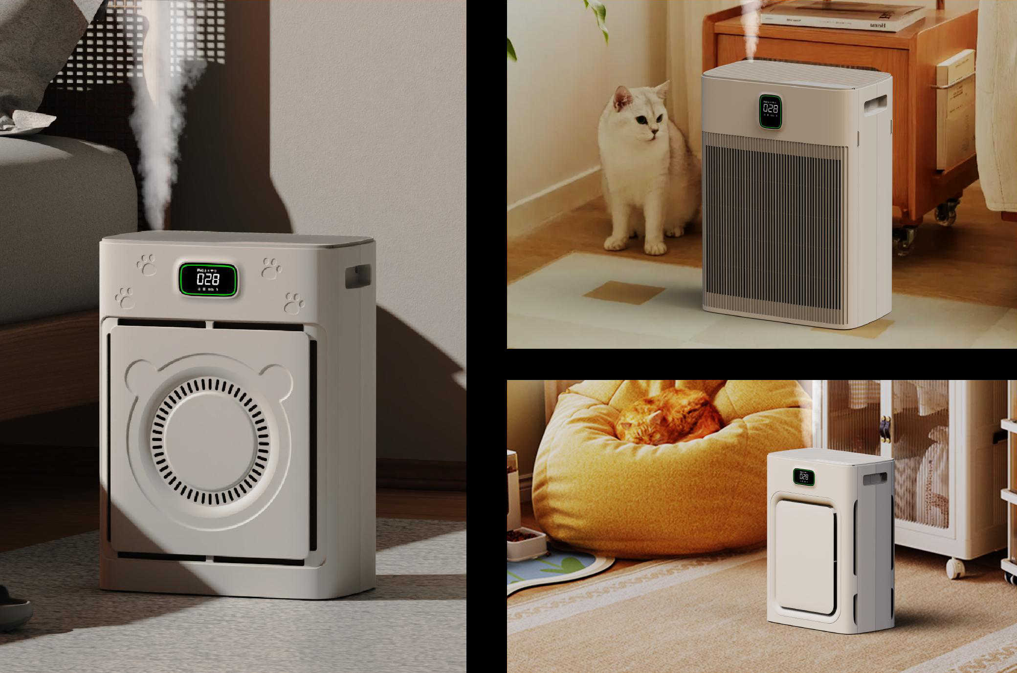 P280WH / P285WH / P290WH pet air purifier